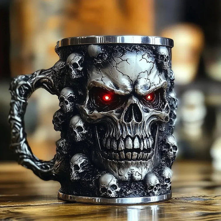 Skull Mug™ — Ignite Your Dark Side with Every Sip