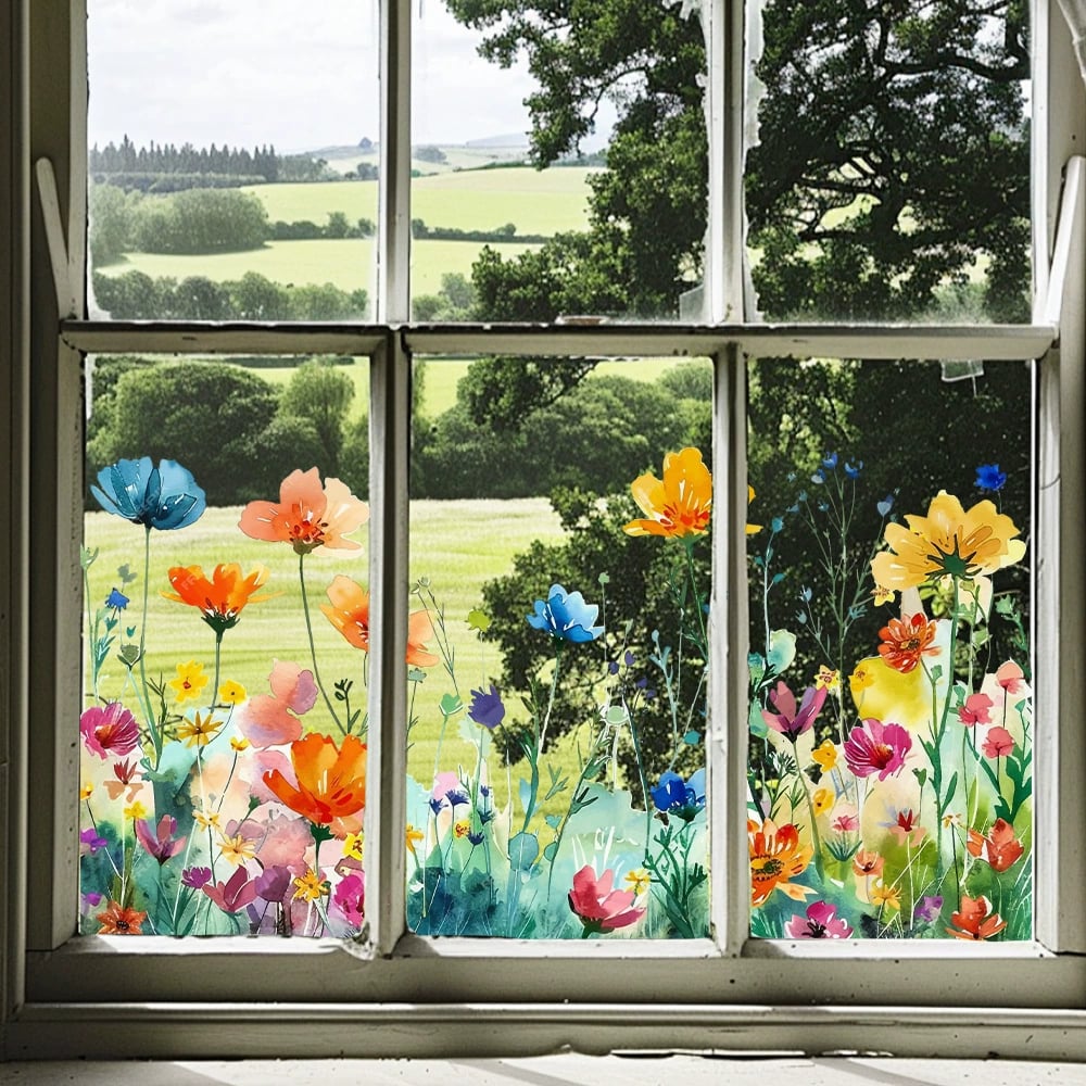 1+1 FREE | Floraze Window Art Decals - Let Your Windows Smile!