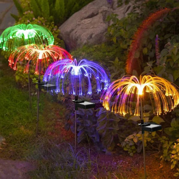 Unique Solar Jellyfish Lights™ — Ignite Romantic Nights with Mesmerizing, Ever-Changing Garden Magic