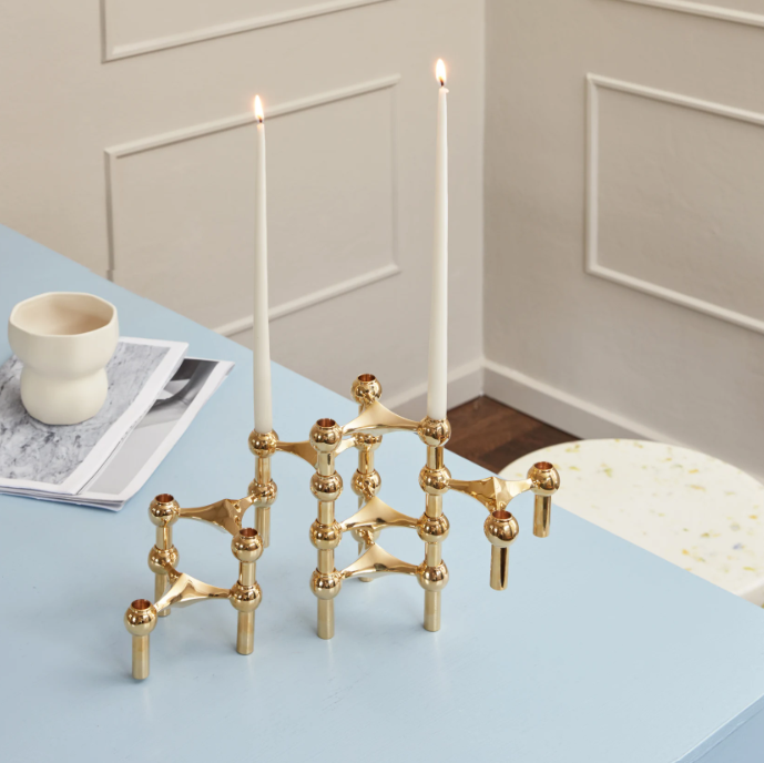 Elegant Modular Candle Holders™ — Create Stunning Custom Ambiance with Sleek Stackable Style