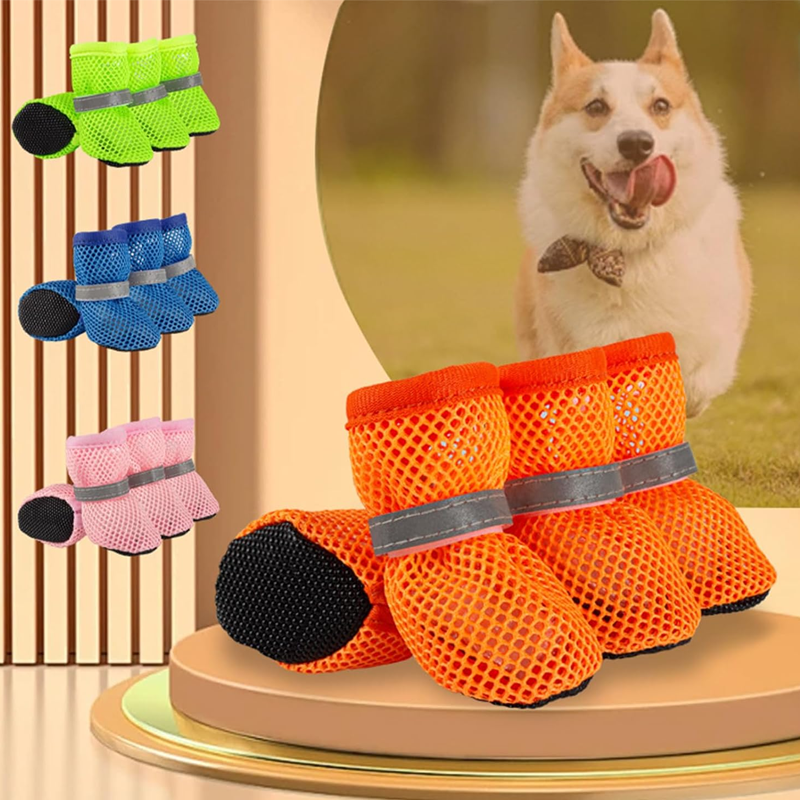 PawVerve™ — Keep Your Dog’s Paws Cool, Safe, and Ready to Conquer Every Adventure (3pair))