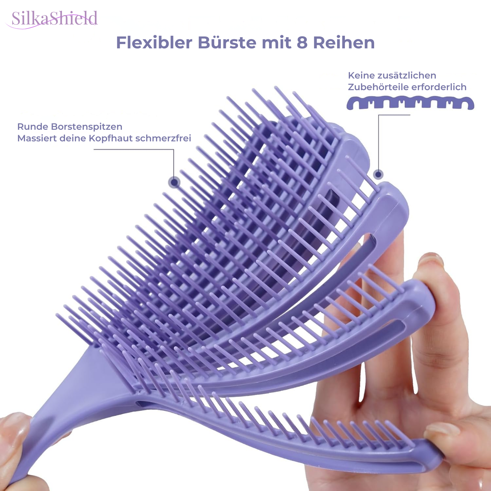 VeloSmooth™ — Gentle Detangling for Pain-Free, Radiantly Healthy Hair Every Day