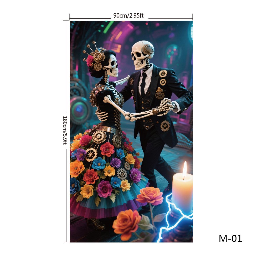 Christmas Door Cover™ — Instantly Transform Your Entrance into a Warm, Joyful Holiday Welcome