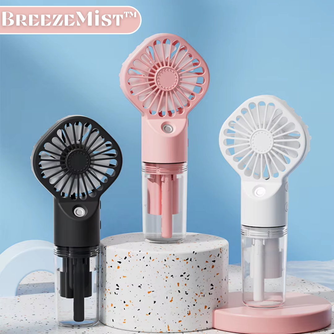 50% OFF | BreezeMist™ — Instant Cooling & Hydration Anywhere!