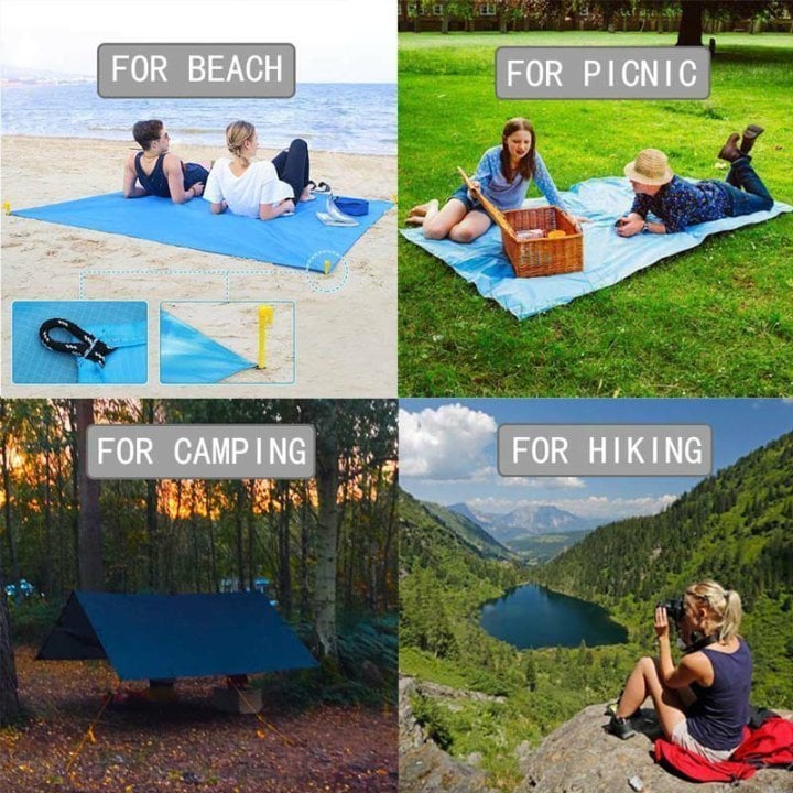 Anti-Sand Shield Mat™ — Experience Pure Beach Bliss Without a Single Grain of Sand