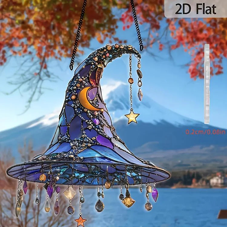 Acrylic Witch Hat™ — Cast Enchanting Shadows That Transform Any Space