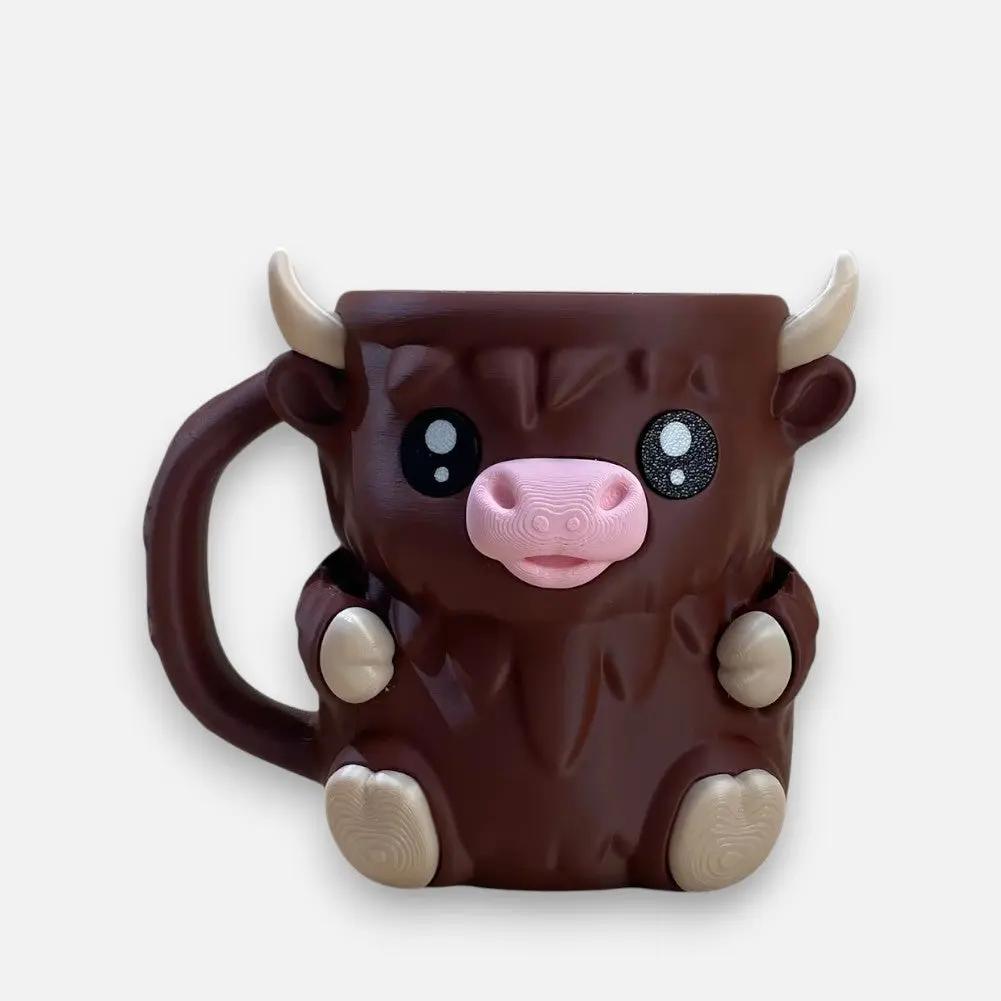 Charming Cow Silicone Cup™ — Keep Your Hands Cozy While Savoring Every Spoonful
