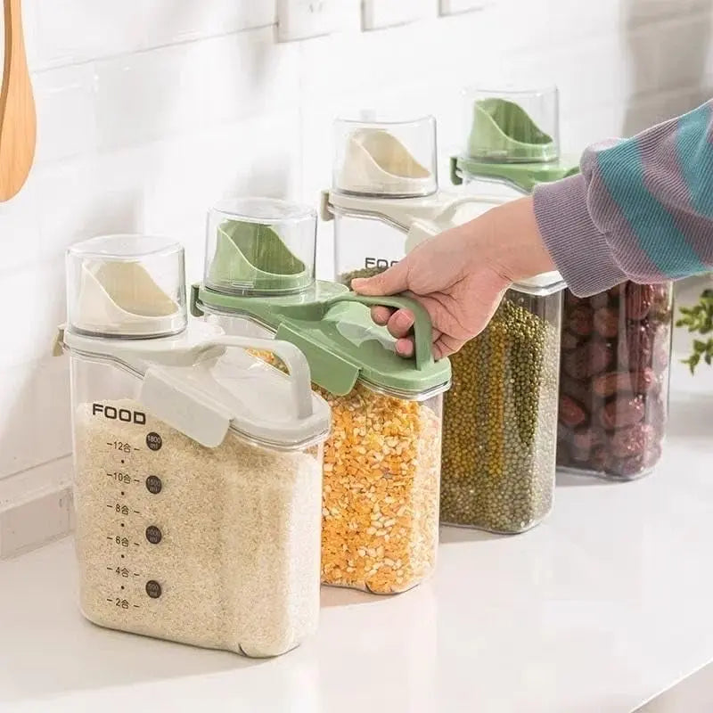 Zorenza Airtight Storage Containers™ — Keep Every Ingredient Fresh, Dry, and Ready to Shine