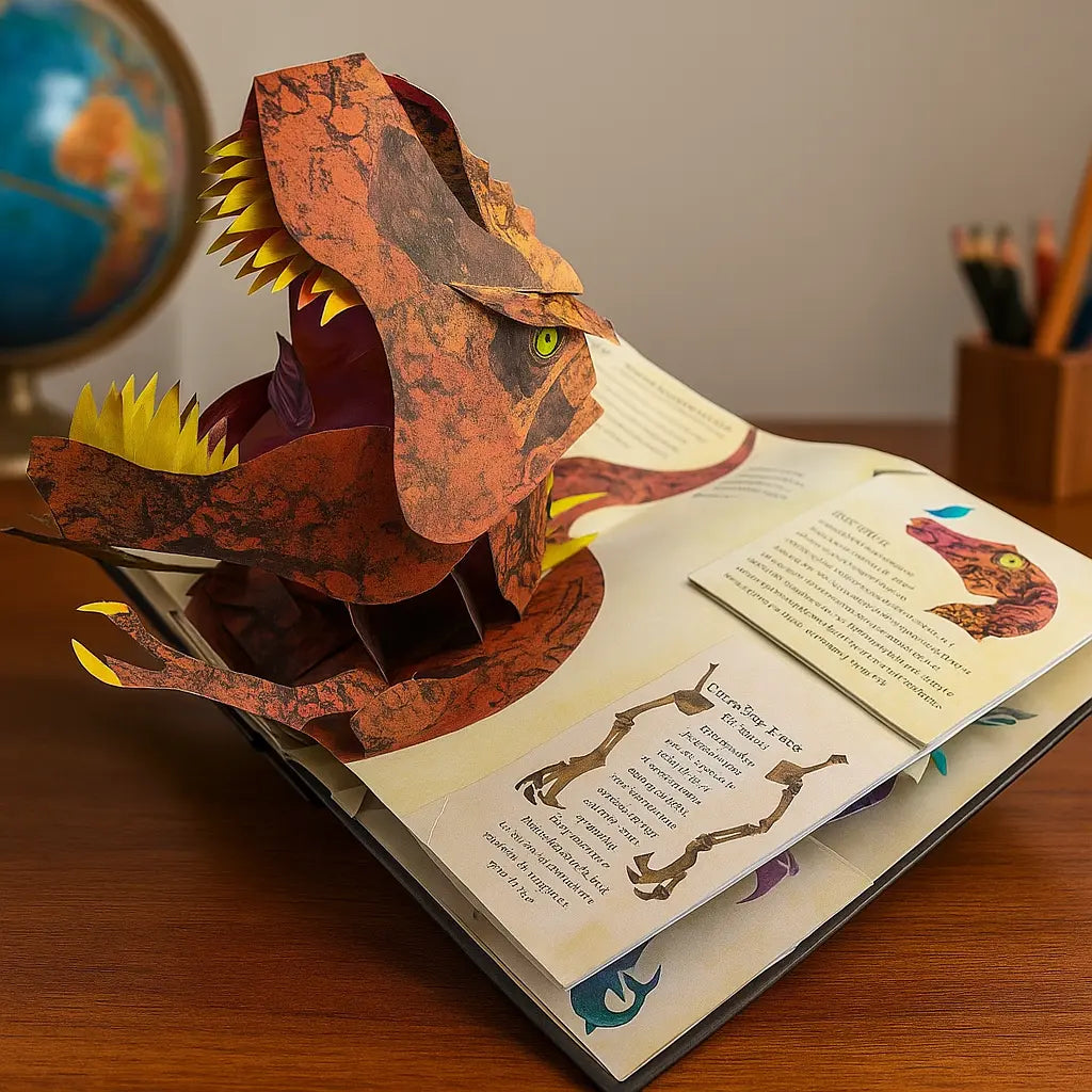 Dinosaur Encyclopedia™ — Ignite Awe and Wonder with Life-Sized Pop-Up Giants