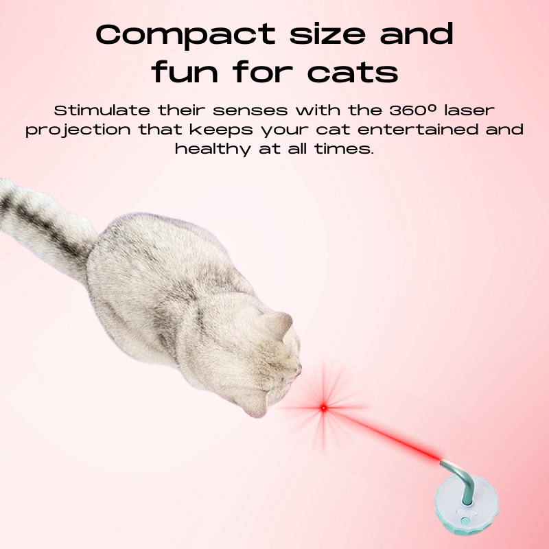 Automatic Laser Toy™ — Keep Your Cat Joyfully Active and Sharp All Day