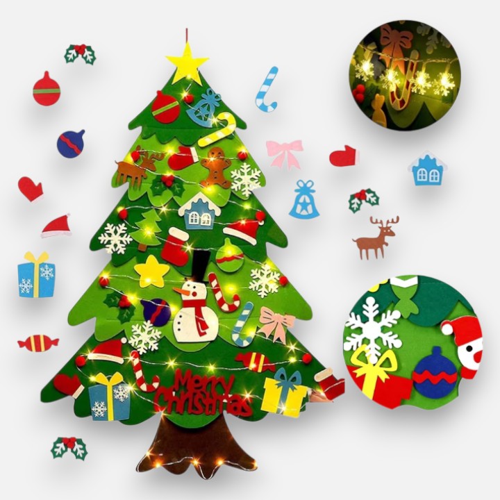 Soft Felt Christmas Tree™ — Spark Joyful, Safe Holiday Moments with Endless Creative Fun