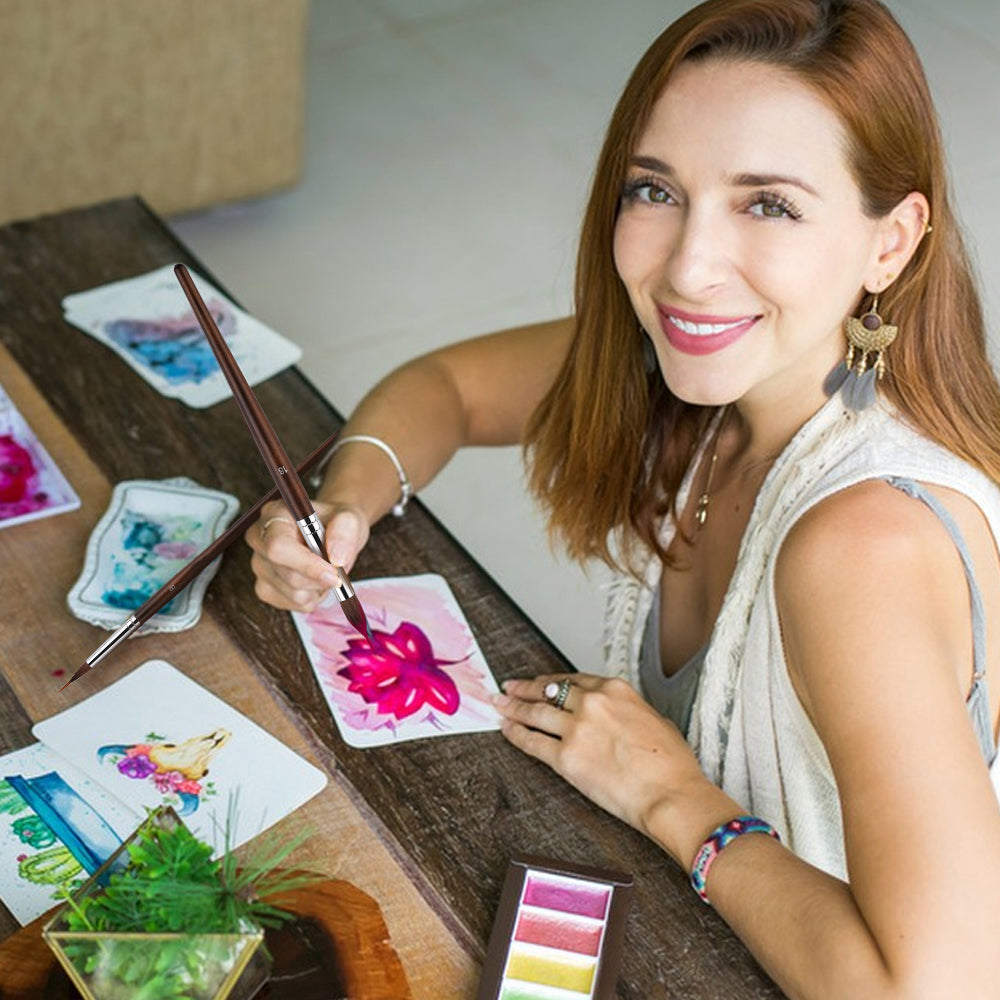 Precision Brush Set™ — Paint with Unrivaled Control and All-Day Comfort