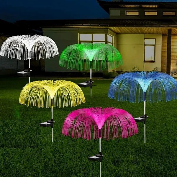 Unique Solar Jellyfish Lights™ — Ignite Romantic Nights with Mesmerizing, Ever-Changing Garden Magic
