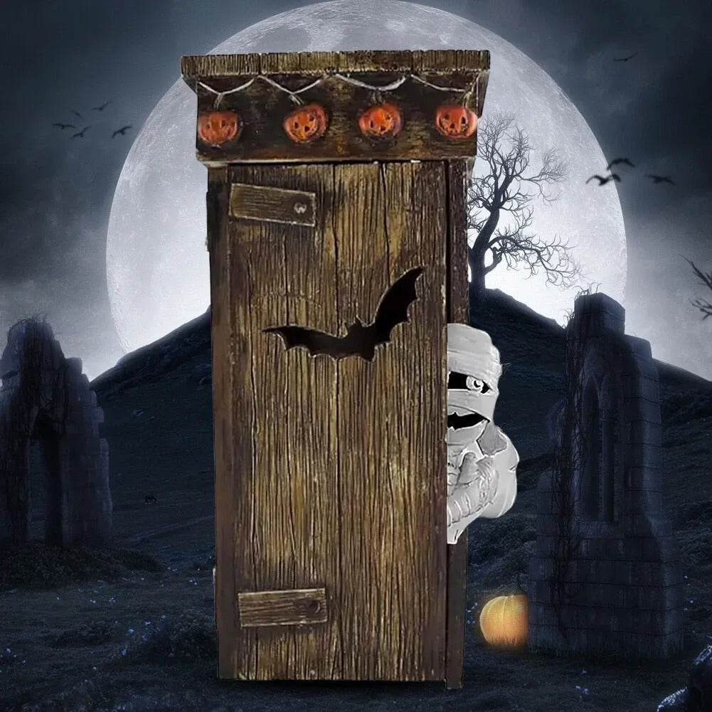 Sensor Mummy Toilet™ — Instant Halloween Laughter That Jumps Out to Surprise and Delight
