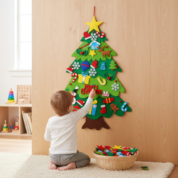 Soft Felt Christmas Tree™ — Spark Joyful, Safe Holiday Moments with Endless Creative Fun