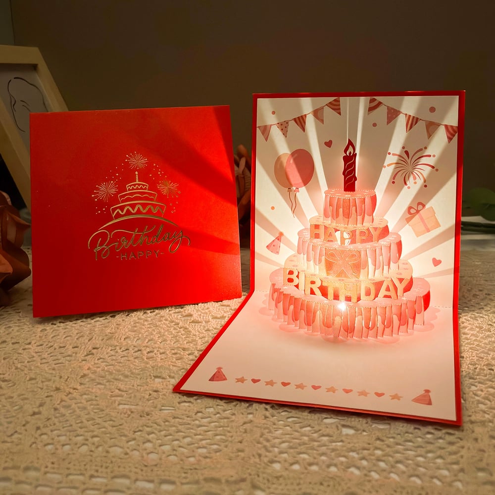 3D LED Birthday Card™ — Transform Any Celebration with Light, Music, and Heartfelt Wow Factor