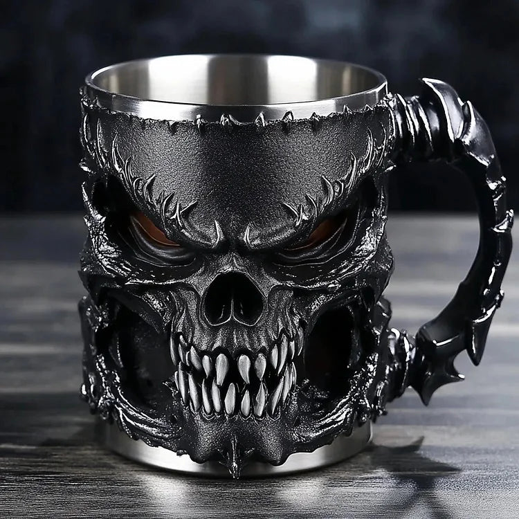 Skull Mug™ — Ignite Your Dark Side with Every Sip