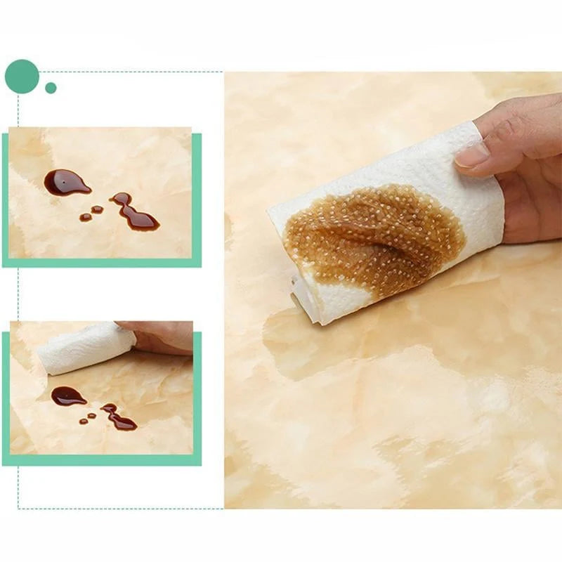 Waterproof Marble Wallpaper — Instantly Transform Surfaces into Stunning, Splash-Proof Luxury