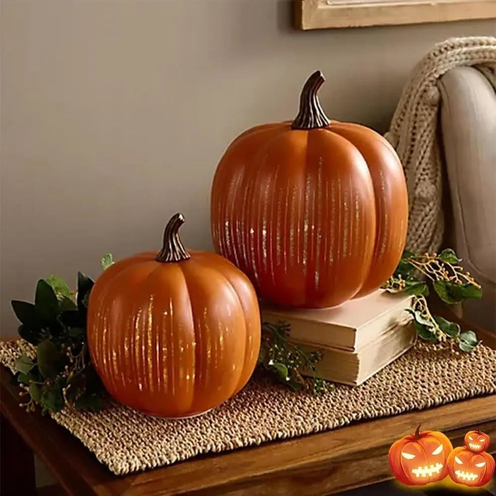 Sparkling Star Pumpkins™ — Ignite Cozy Autumn Magic with Effortless, Glowing Elegance