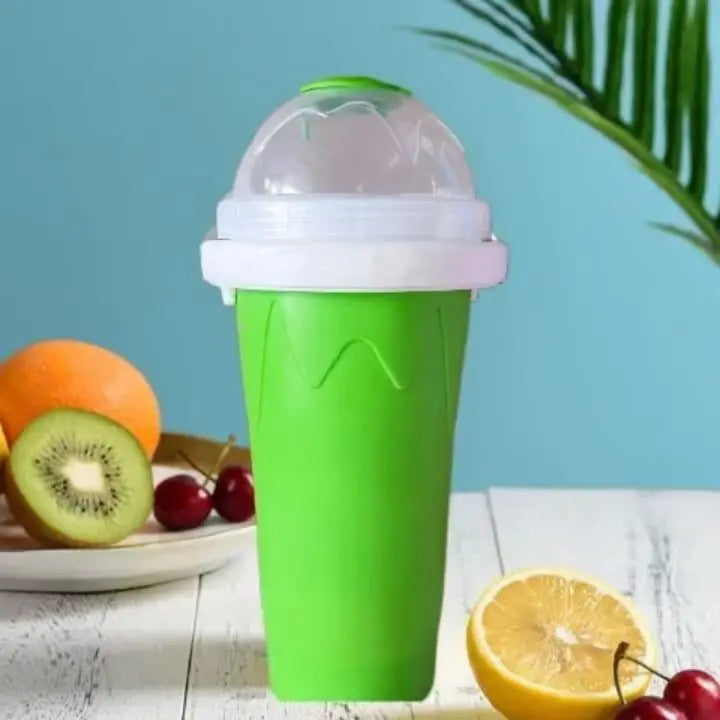 ChillSqueeze™ — Turn your favorite drinks into icy moments of happiness in seconds, effortlessly!