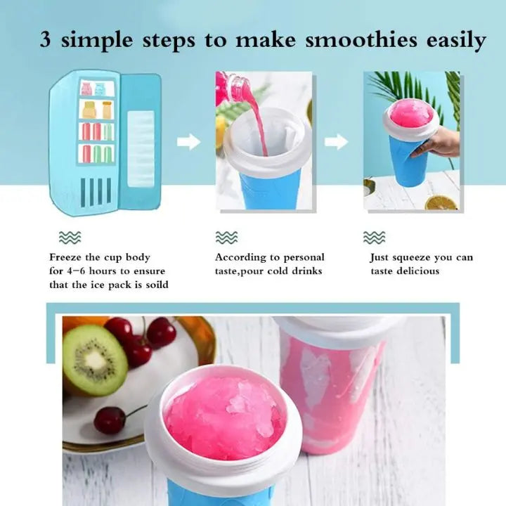 ChillSqueeze™ — Turn your favorite drinks into icy moments of happiness in seconds, effortlessly!