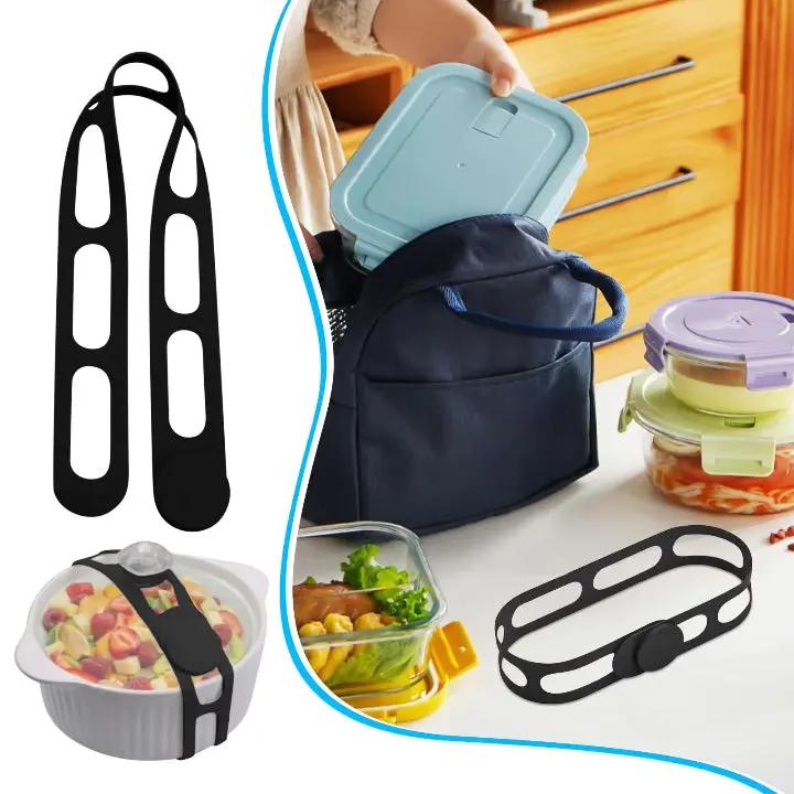 BUY ONE GET ONE FREE - Silicone Fixing Band™ — Keep Every Lid Locked Tight and Mess-Free Everywhere You Go