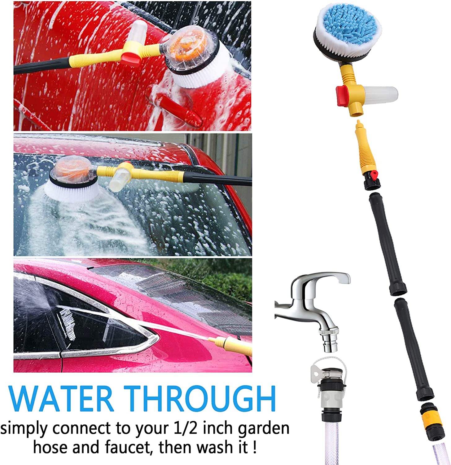 TurboClean™ — Say goodbye to scrubbing and enjoy effortless shine in seconds!