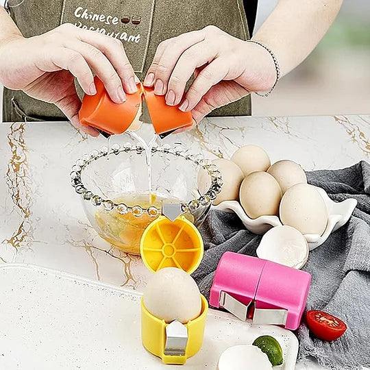 (1+1 FREE) EggMaster Pro – Perfectly Cracked Eggs, Every Time, No Mess