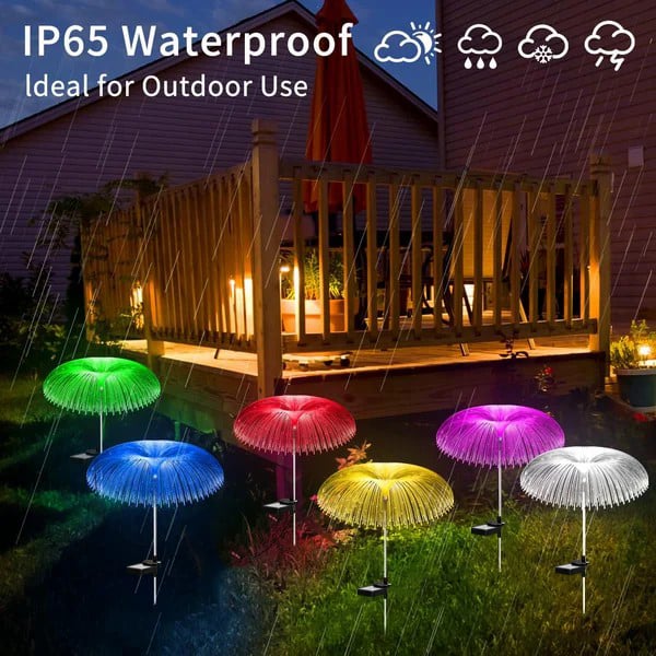 Unique Solar Jellyfish Lights™ — Ignite Romantic Nights with Mesmerizing, Ever-Changing Garden Magic