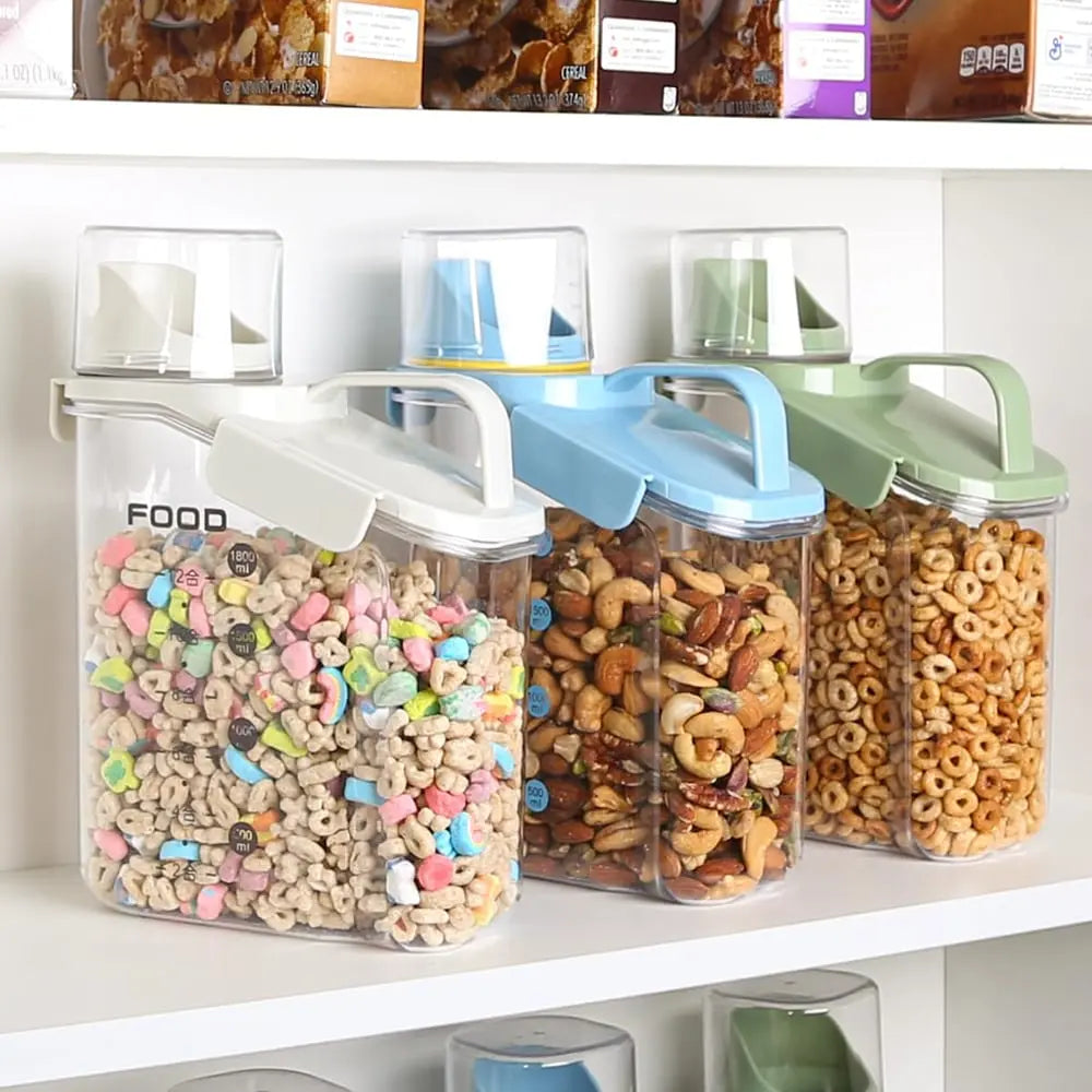 Zorenza Airtight Storage Containers™ — Keep Every Ingredient Fresh, Dry, and Ready to Shine