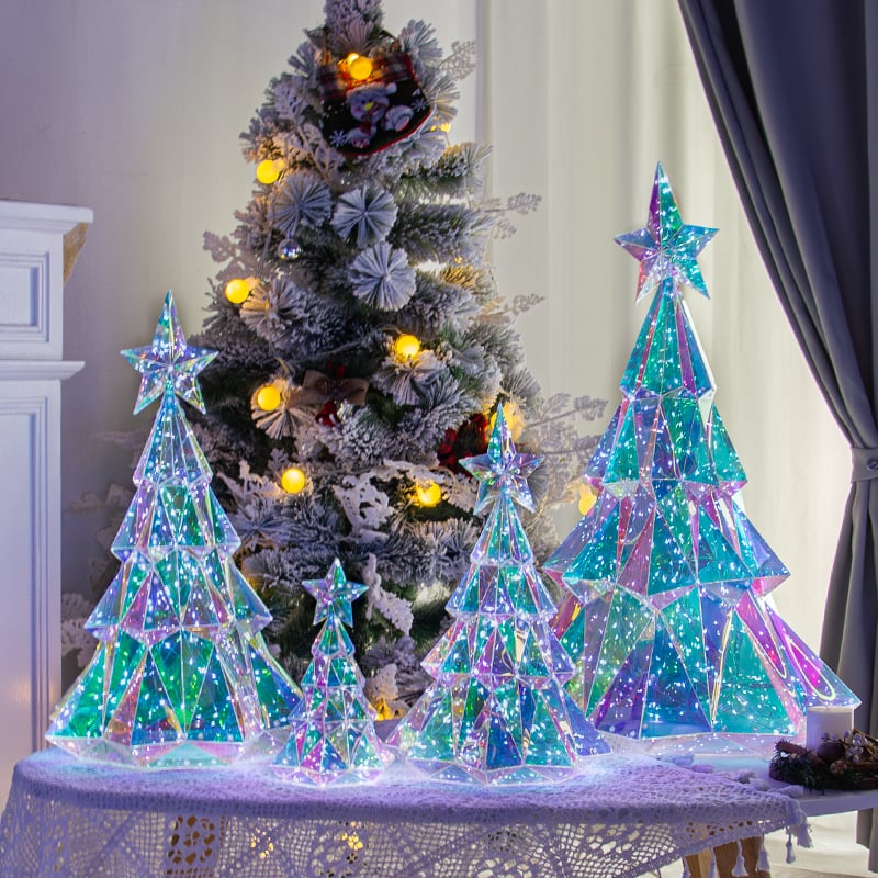 RGB Holographic Figures™ — Transform Your Home with Dazzling, Effortless Holiday Glow