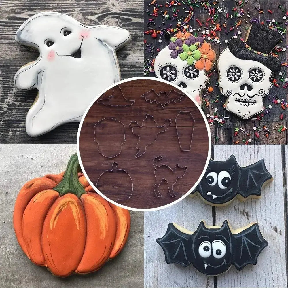 Halloween Cookie Cutter Set of 7™ — Make Every Treat a Spooktacular Highlight
