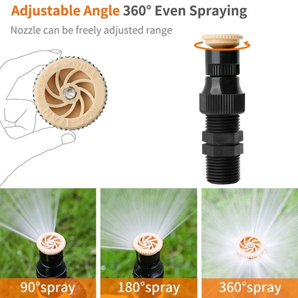 HydroSpin™ 360° Irrigation System — Perfect Water Supply for Your Lush Green Dream Garden Without Any Effort | 1+1 Free