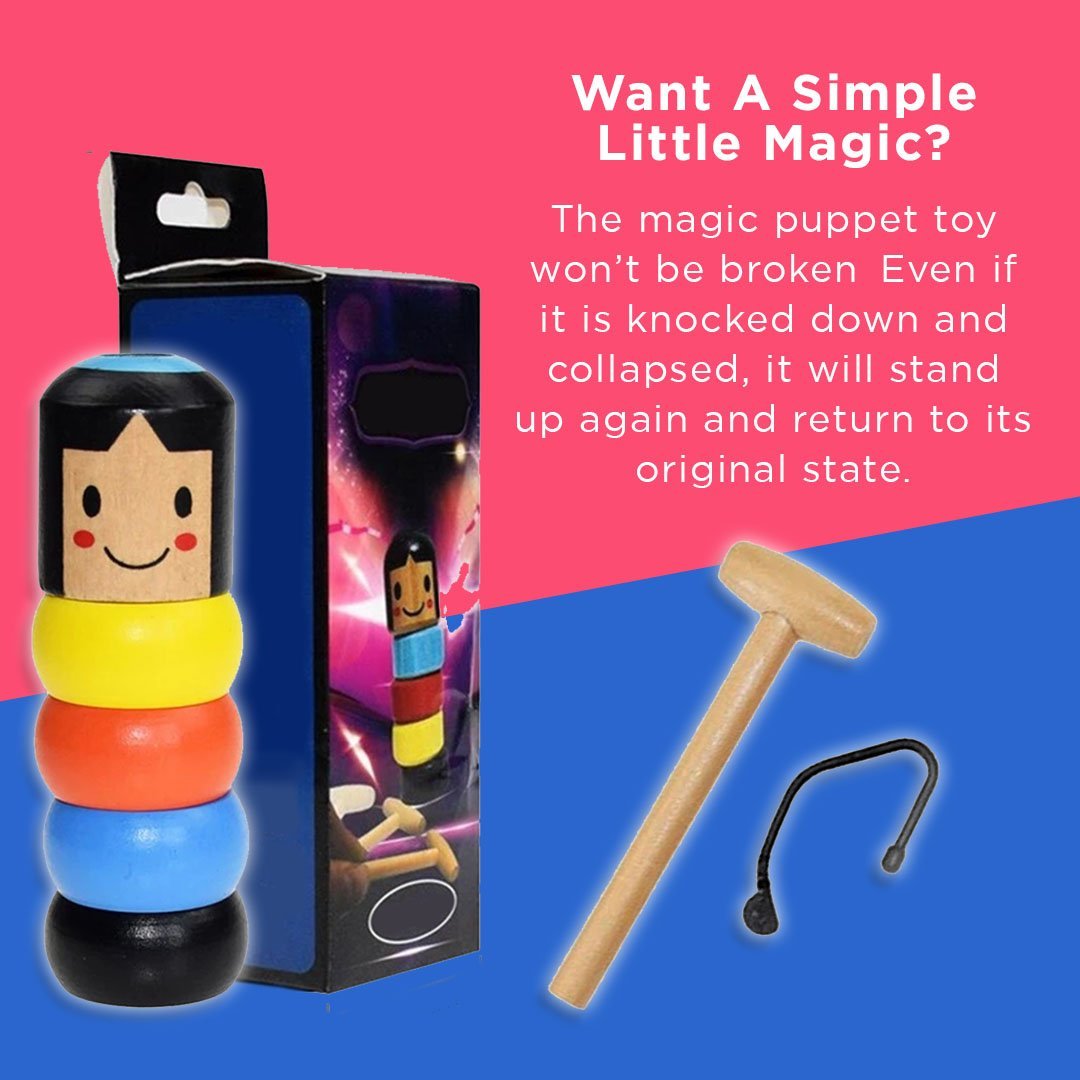 Wooden Man Toy™ — Captivate Your Child with Endless Magical Fun and Creativity