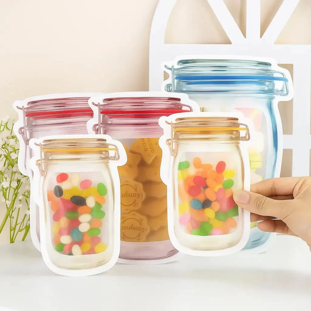 ZipSeal Pro Jars — Slash Waste, Lock Freshness, and Take Control of Your Kitchen Chaos | 5+5 Free