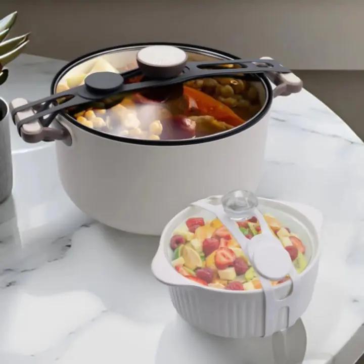 BUY ONE GET ONE FREE - Silicone Fixing Band™ — Keep Every Lid Locked Tight and Mess-Free Everywhere You Go