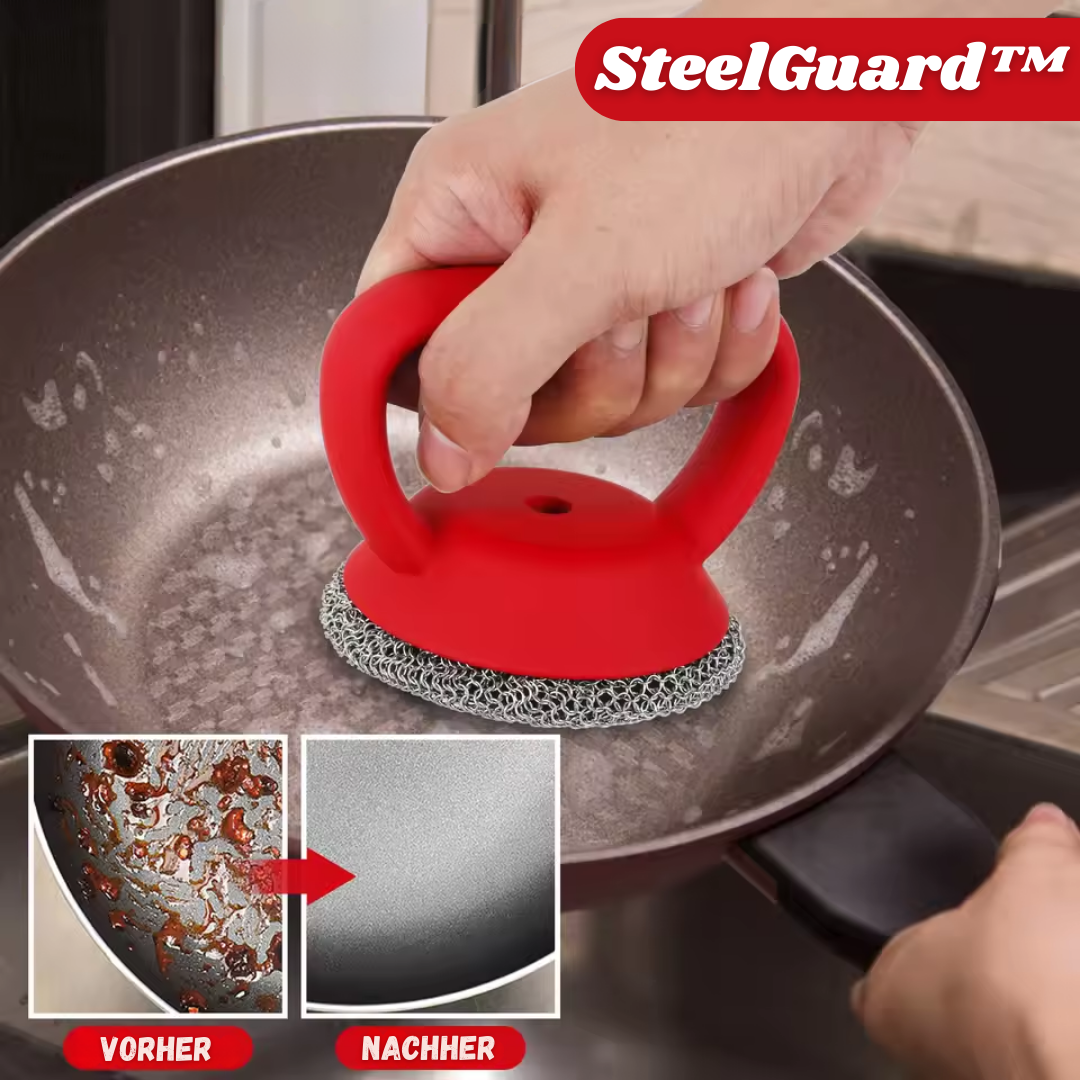 BUY ONE GET ONE FREE | SteelGuard™ — Power Through Tough Residue While Protecting Your Cookware’s Shine