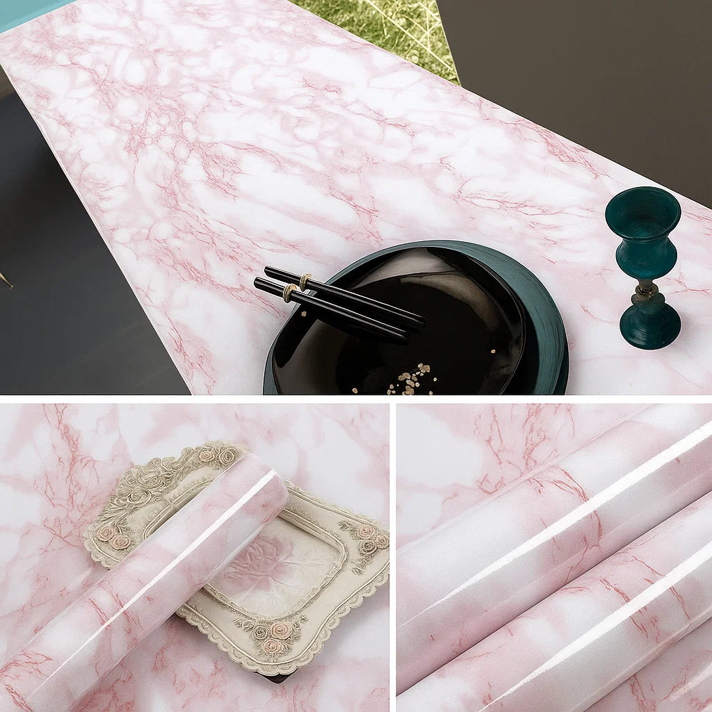 Waterproof Marble Wallpaper — Instantly Transform Surfaces into Stunning, Splash-Proof Luxury