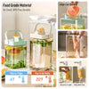 HydraFlow™ Beverage Dispenser — Pour Perfectly Fresh, Crisp Drinks Every Time Without a Drop Lost