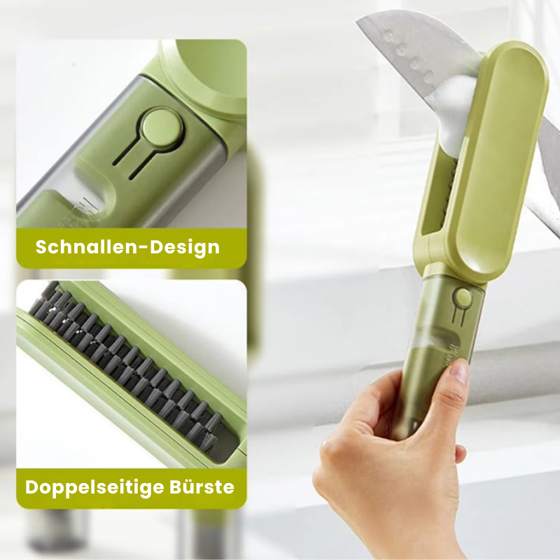 RazorPure 3-in-1 Cleaning Brush — Clean Safer, Sharpen Smarter, and Own Your Kitchen Confidence