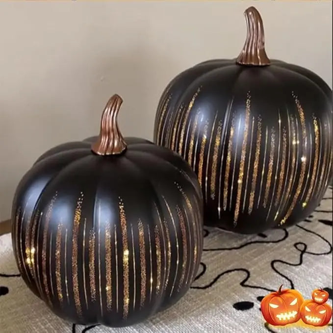 Sparkling Star Pumpkins™ — Ignite Cozy Autumn Magic with Effortless, Glowing Elegance