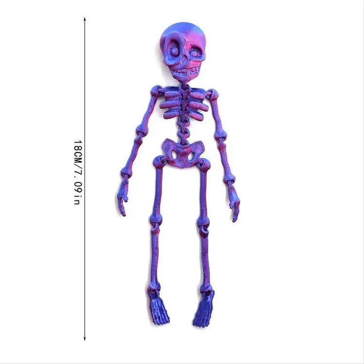 Movable Skeleton Magnet™ — Twist and Stick for Endless Spooky Fun and Creative Flair