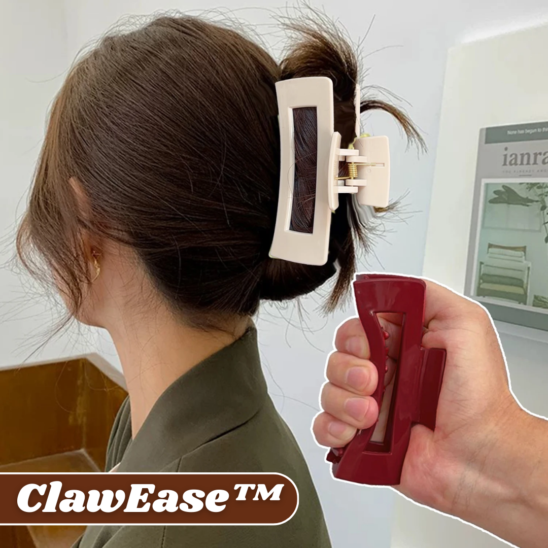 BUY ONE GET ONE FREE | ClawEase™ — All-Day Pain-Free Hold that Keeps Your Style Perfect and Comfortable