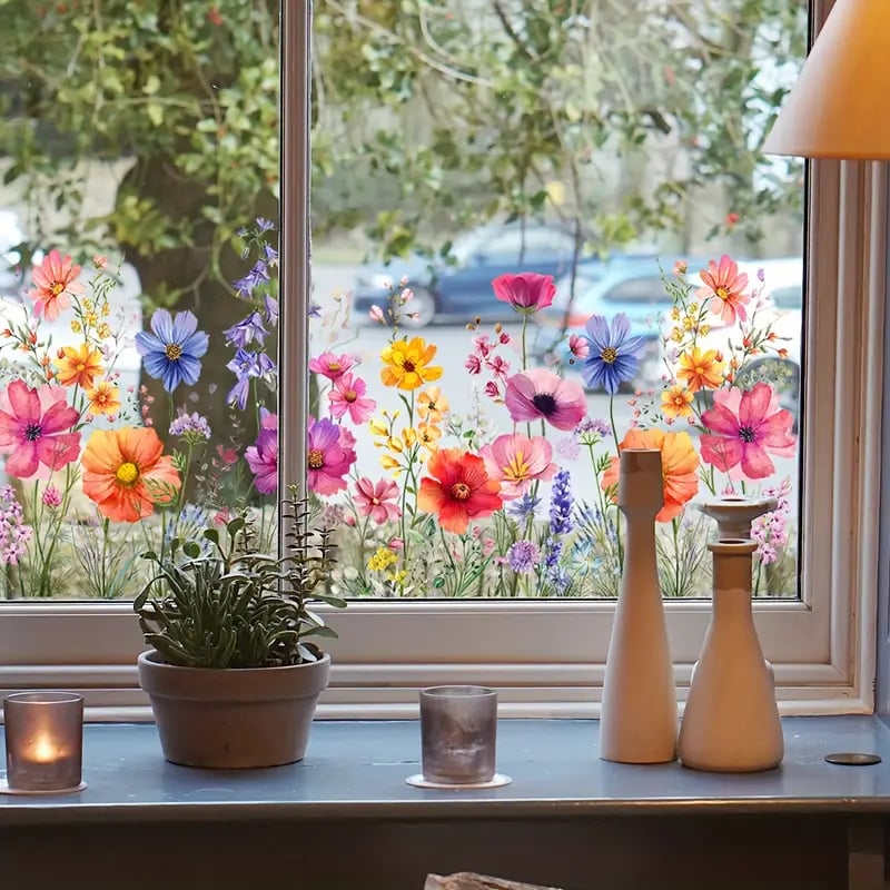 1+1 FREE | Floraze Window Art Decals - Let Your Windows Smile!