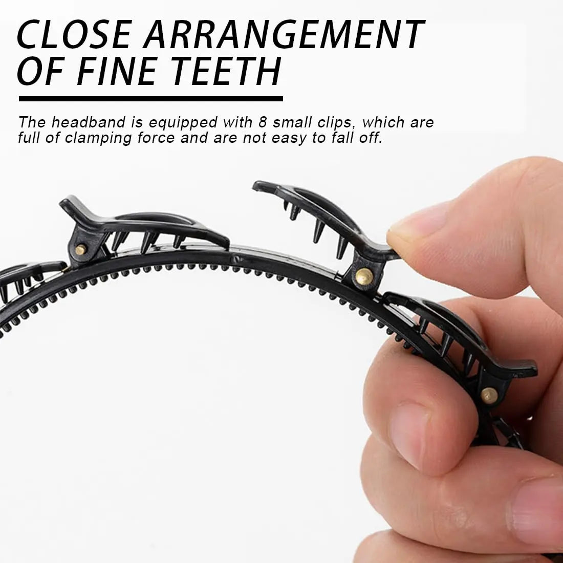 FlexHold™ — Perfect Hold and Style, No Pinching or Mess, All Day Long!
