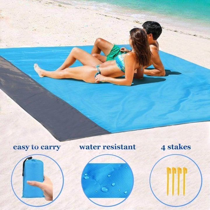 Anti-Sand Shield Mat™ — Experience Pure Beach Bliss Without a Single Grain of Sand
