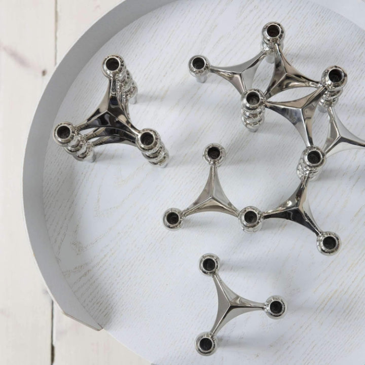 Elegant Modular Candle Holders™ — Create Stunning Custom Ambiance with Sleek Stackable Style