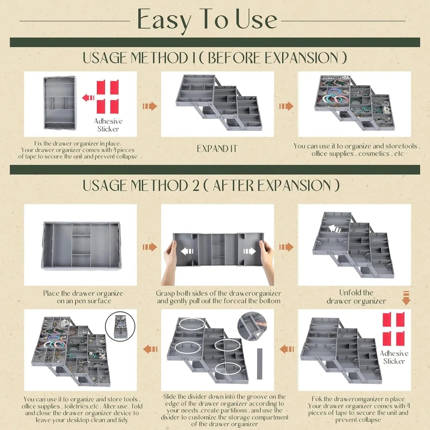 TriStor Pro — Instantly Tame Chaos and Unlock Triple the Drawer Space