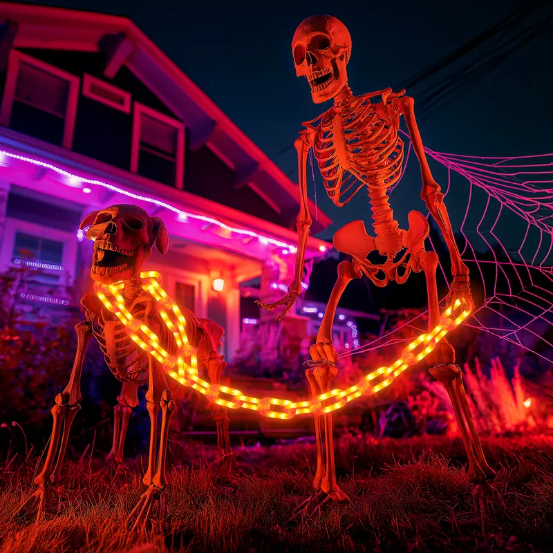 Orange Pumpkin Lights™ — Ignite Cozy, Spooky Vibes That Bring Halloween to Life