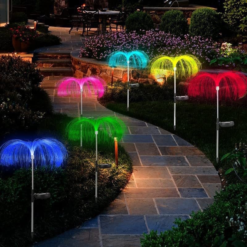 Unique Solar Jellyfish Lights™ — Ignite Romantic Nights with Mesmerizing, Ever-Changing Garden Magic